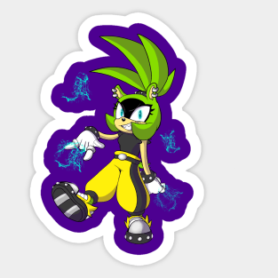 Surge the Tenrec Lean Sticker